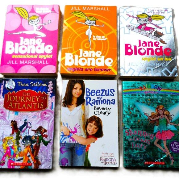 Bundle 6pcs., Books- Jane Blonde - Jill Marshall - Picture 1 of 4